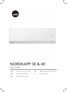 Käyttöohje Wilfa Nordkapp 30 Ilmastointilaite