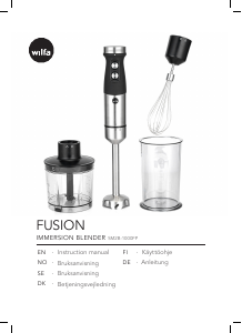 Käyttöohje Wilfa SM2B-1000FP Fusion Sauvasekoitin