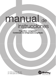 Manual Balay 3KF6612WI Frigorífico combinado