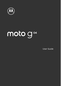 Manual Motorola Moto G04 Mobile Phone