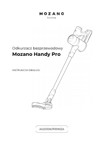 Instrukcja Mozano Handy Pro Odkurzacz