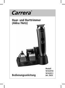 Bedienungsanleitung Carrera 18163910 Haarschneider
