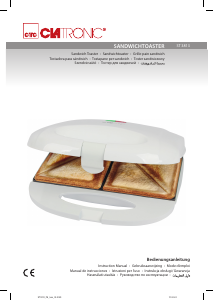 كتيب Clatronic ST 3813 جهاز شواء