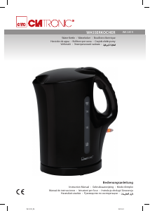 Mode d’emploi Clatronic WK 3819 Bouilloire