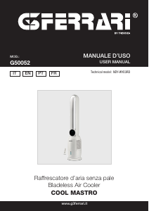 Manuale G3 Ferrari G50052 Cool Mastro Ventilatore