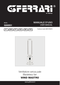 Manuale G3 Ferrari G50051 Wind Mastro Ventilatore