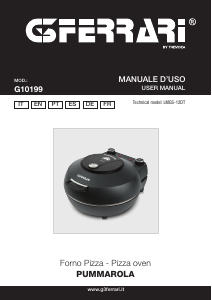 Manual G3 Ferrari G10199 Pummarola Forno Pizzas