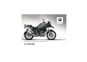 Priročnik BMW R 1200 GS (2017) Motorno kolo