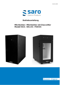 Bedienungsanleitung Saro PAROS Kühlschrank