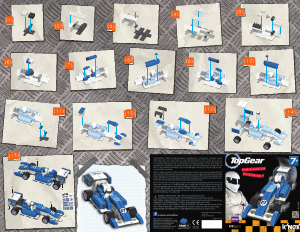 Manual K'nex set 29027 Top Gear Stigs race car