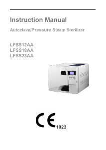 Manual LAFOMED LFSS23AA Autoclave