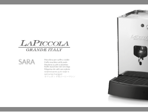 Manual La Piccola Sara Máquina de café