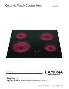 Manual Lamona LAM1744 Hob