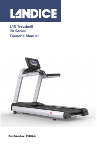 Manual Landice L10 Treadmill