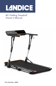 Manual Landice M1 Treadmill
