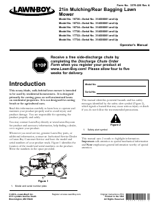 Manual Lawn-Boy 17730 Lawn Mower