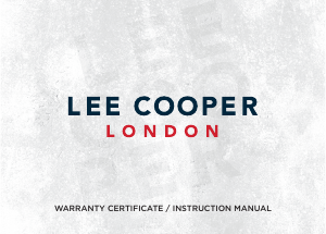 Manual Lee Cooper LC07867.530 Watch