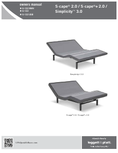 Handleiding Leggett & Platt Simplicity 3.0 Bedframe