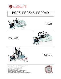 Mode d’emploi Lelit PS09/D Système de repassage