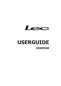 Manual Lec U50052W Freezer