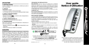 Mode d’emploi Geemarc Marbella Téléphone