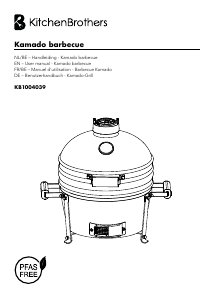 Manual KitchenBrothers KB1004039 Barbecue