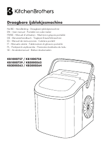 Bedienungsanleitung KitchenBrothers KB2000562 Eiswürfelbereiter