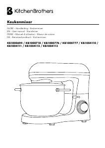 Manual KitchenBrothers KB1004110 Stand Mixer