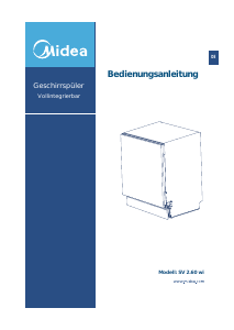 Bedienungsanleitung Midea SV 2.60 WI Geschirrspüler