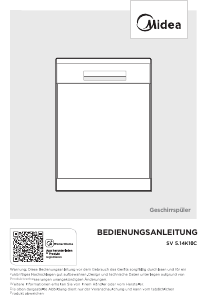 Mode d’emploi Midea SV 5.14K10C Lave-vaisselle
