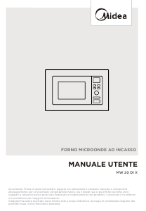 Manuale Midea MW 20 DI X Microonde