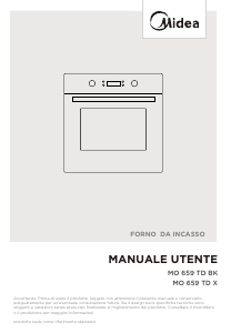 Manuale Midea MO 659 TD X Forno