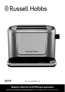 Manual Russell Hobbs 26210 Toaster