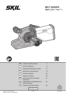 Manual Skil 7641 AA Şlefuitor cu bandă