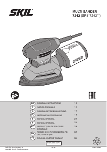 Manual Skil 7242 AA Şlefuitor delta