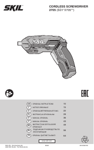 Manual Skil 2705 AA Aparafusadora