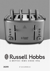 Manual Russell Hobbs 26293 Toaster