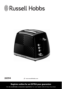 Manual Russell Hobbs 26394 Toaster