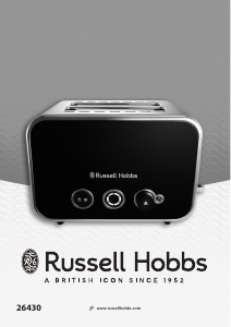 Manual Russell Hobbs 26430 Toaster