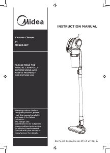 Használati útmutató Midea P1 MCS2045IT Porszívó
