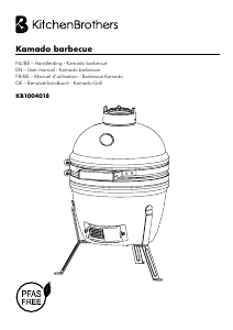 Manual KitchenBrothers KB1004018 Barbecue