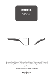 Bedienungsanleitung Kobold VC100 Handstaubsauger