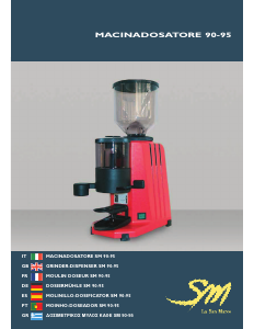 Manual La San Marco SM 95 Coffee Grinder
