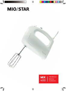 Mode d’emploi Mio Star Mix 400 Batteur à main