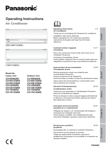 Mode d’emploi Panasonic CU-RE15QKE Climatiseur
