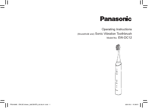 Brugsanvisning Panasonic EW-DC12 Elektrisk tandbørste