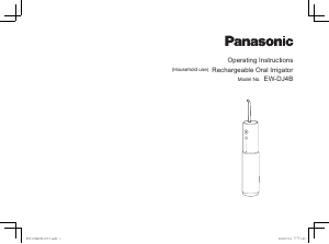 Manuale Panasonic EW-DJ4B Interdentale