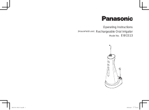 Manuale Panasonic EW1513 Interdentale