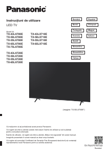 Manuale Panasonic TX-75LX700E LED televisore
