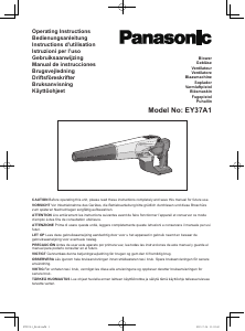 Mode d’emploi Panasonic EY37A1 Souffleur